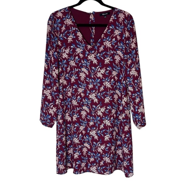 Madewell Button-Back Dress in Antique Flora- Size Small - Picture 5 of 13
